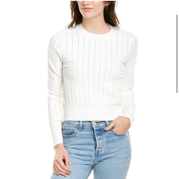 NWT Veronica Beard Amalie Crew Neck Pullover